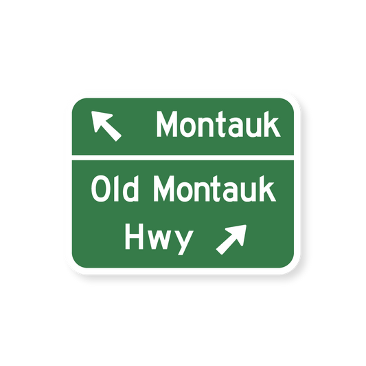 Montauk Highway Sticker